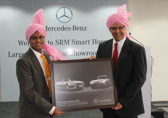 Mercedes-Benz inaugurates new showroom in Lucknow